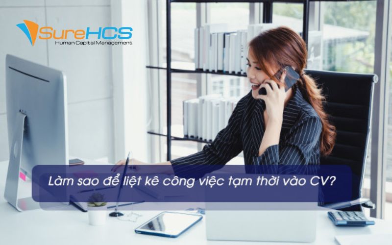 kinh nghiệm làm việc trong cv