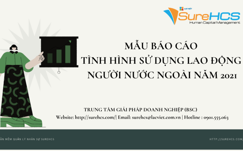 Báo cáo tình hình sử dụng lao động nước ngoài