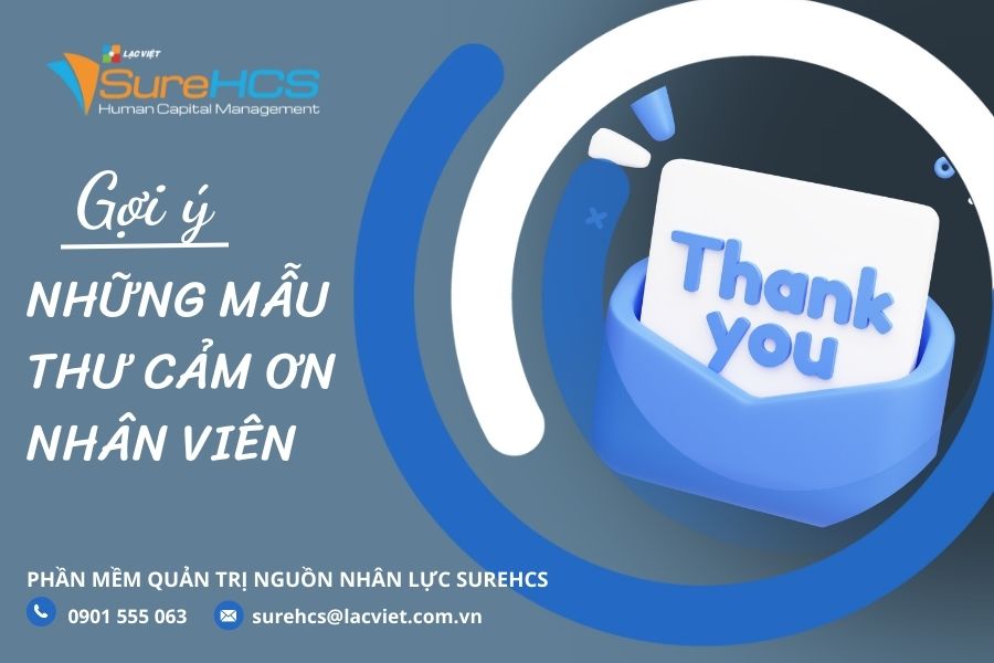 thư cảm ơn nhân viên