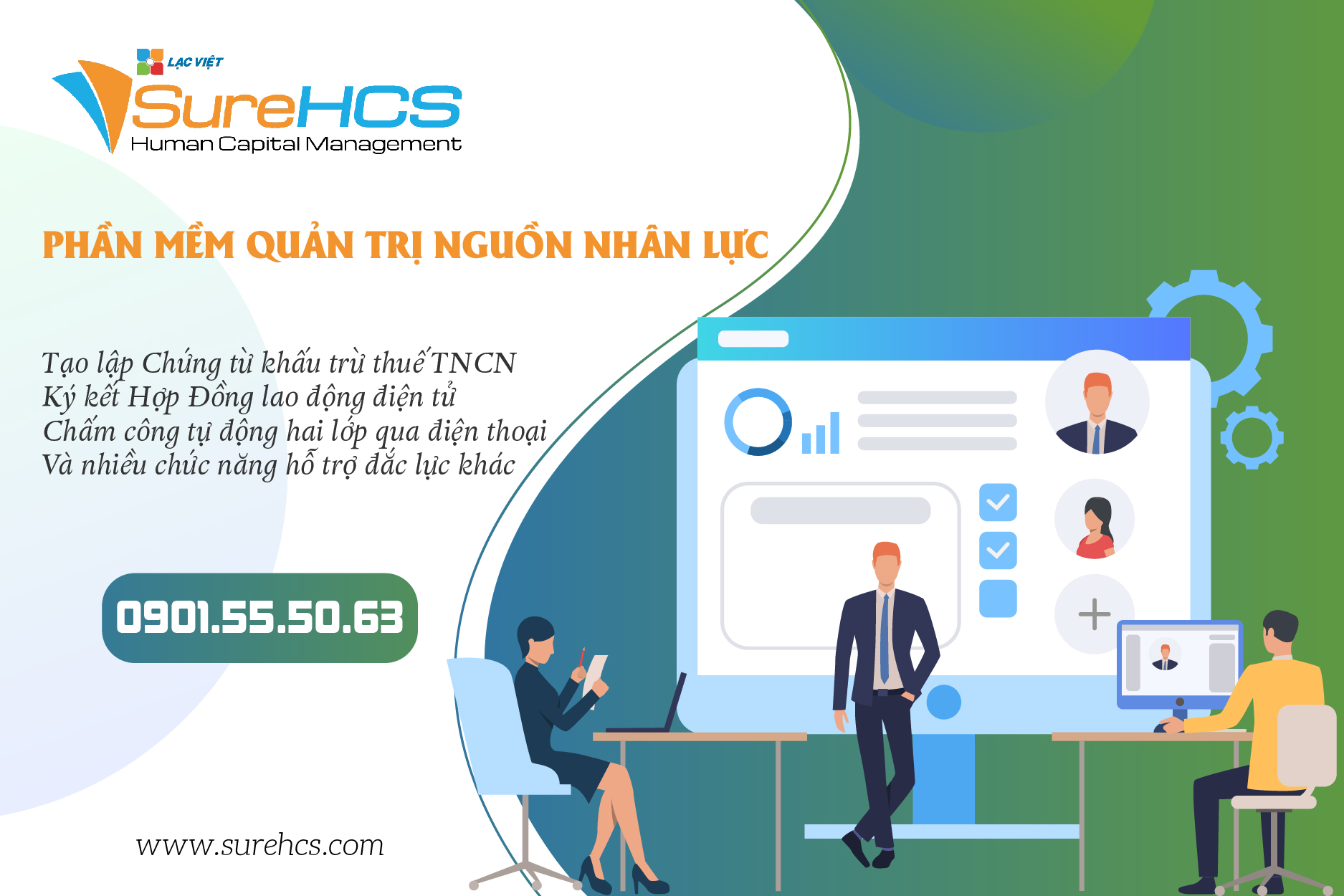 Lợi ích của phần mềm quản trị nguồn nhân lực