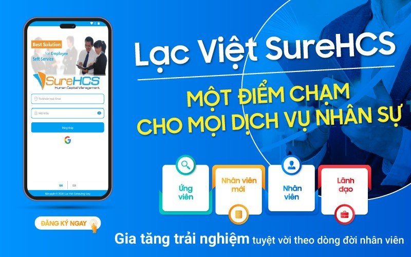 LV surehCS - Một điểm chạm cho mọi dịch vụ nhân sự