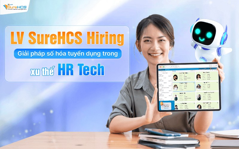 Phần mềm tuyển dụng LV SureHCS Hiring tích hợp AI Resume