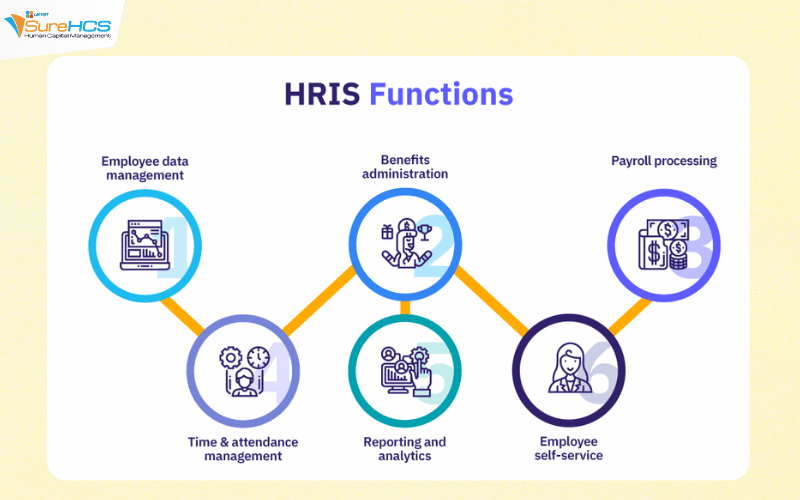 Các thành phần cơ bản trong một hệ thống HRIS